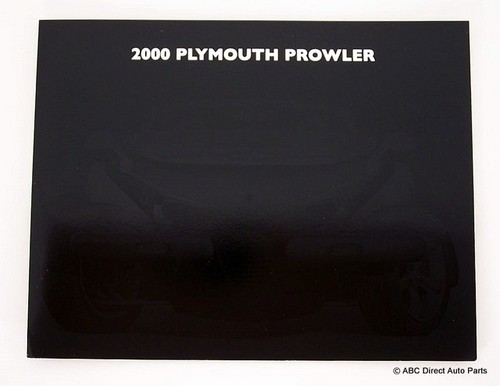 2000 plymouth prowler - 2000,