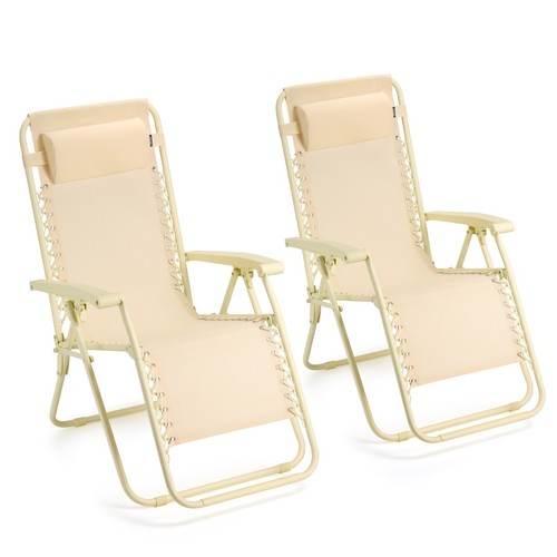 Zero gravity chairs set - zero,