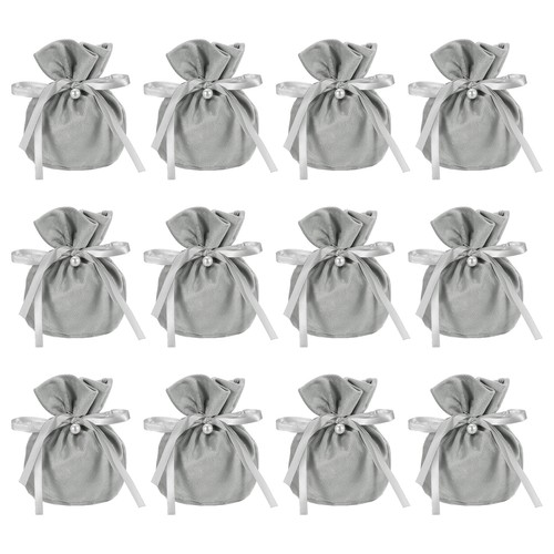 Flannel drawstring gift bag - flannel,