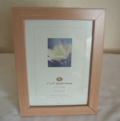 Wooden photo picture frame x - 7,