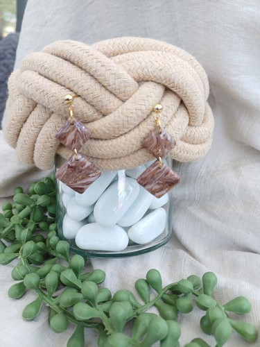 Brown and beige - beige, marble