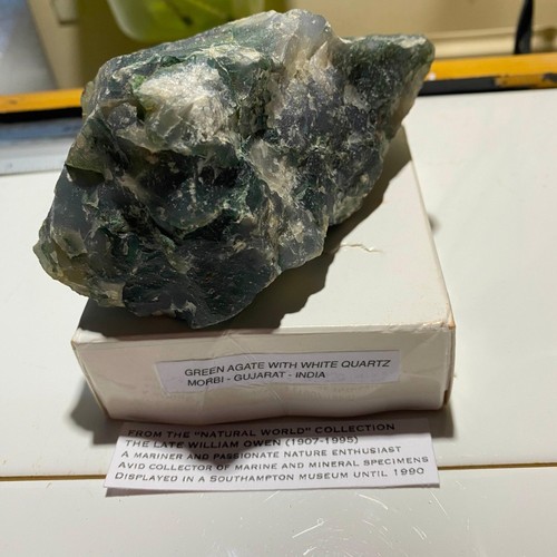 Rare green agate - agate, with