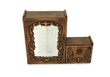 antique art deco wall hanging