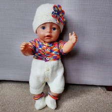 Hand Knitted Baby Born Dolls