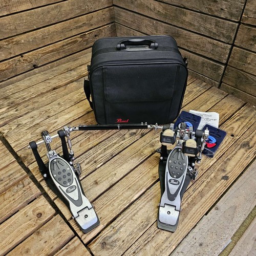 Bass drum double pedal pearl - drum,