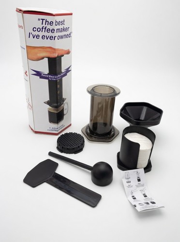 Portable travel coffee - travel, press