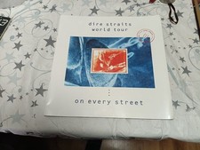 Dire Straits on every street world Tour Concert Program, Programme 1991 rock