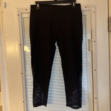 Fabletics Black Lace Bottom