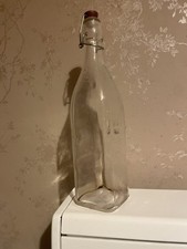 Swing Top Bottle 1L  Clear