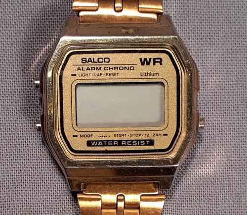 Vintage salco wristwatch - vintage, wr