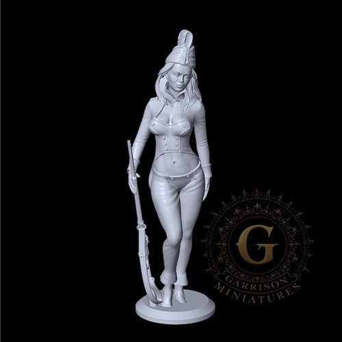 French infantry pin - french, pin-up