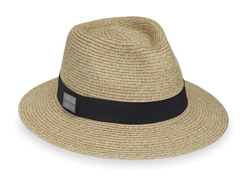 Men fairway fedora - fedora, (beige