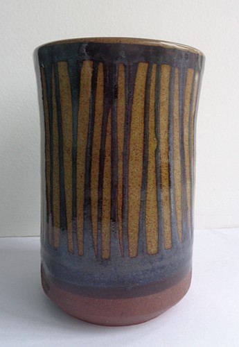 Coxwold studio pottery vase - coxwold,