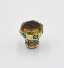 Victorian gold citrine - gold, &