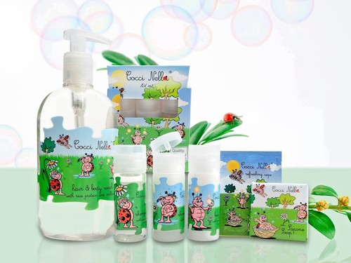 Coccinella kids toiletries set - toiletries,