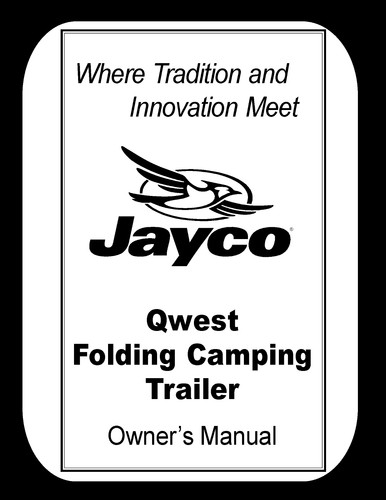 2001 jayco qwest folding - 2001,