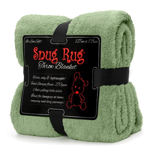 Sherpa fleece throw - sherpa,