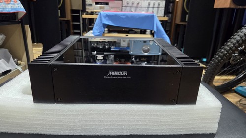 Meridian 555 power amplifier - meridian,