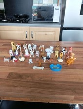 Bundle of Toy Plastic Cats and
