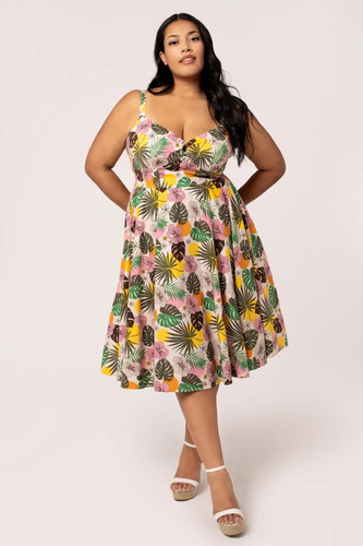 Hell bunny benita dress 6xl - hell,