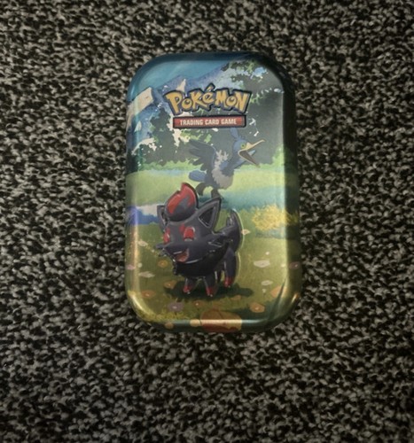 Pokemon tin with - pokemon,