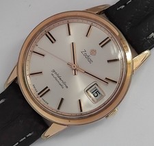 21 JEWELS SWISS MADE ZODIAC GOLDENLINE AUTOMATIC  MEN'S VINTAGE AUTOMATIC WATCH.