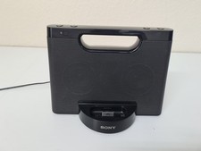 Portable Speaker Dock for iPod Sony RDP-M5iP Battery & Mains Operated