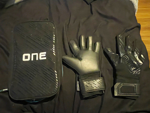 One football goalkeeper - one,