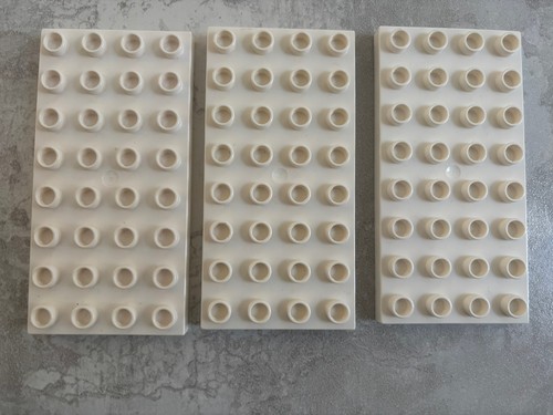 White lego duplo - duplo, board