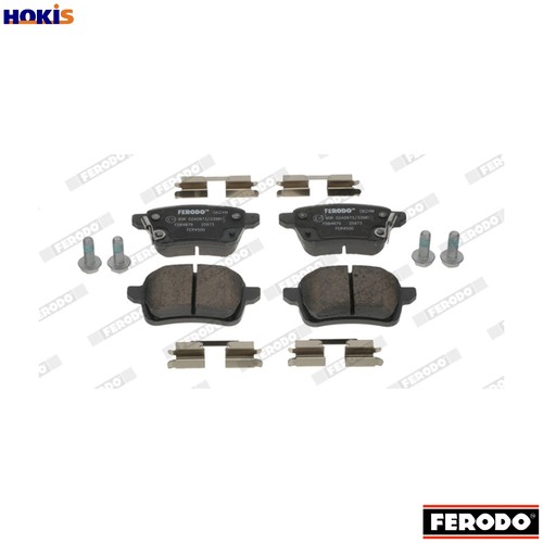 Brake pad set disc - brake,