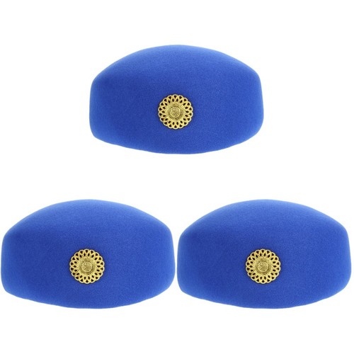 Set air stewardess hat - of, 3