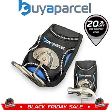 BAP Side Gate Heavy Duty Tool Belt Metal Hammer Holder Pouch Black Work Belt