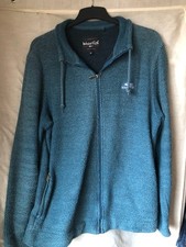 Weird Fish mens full zip blue
