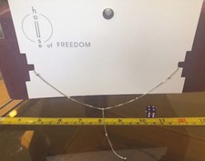 Necklace Elegant Silver New