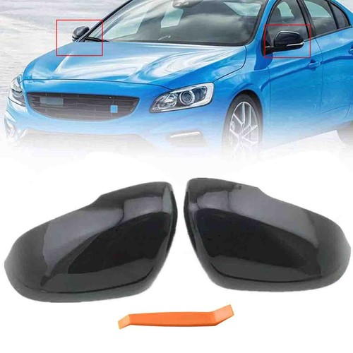 Glossy black rearview wing - glossy,
