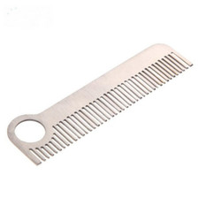 Metal Beard Comb Pocket Men's