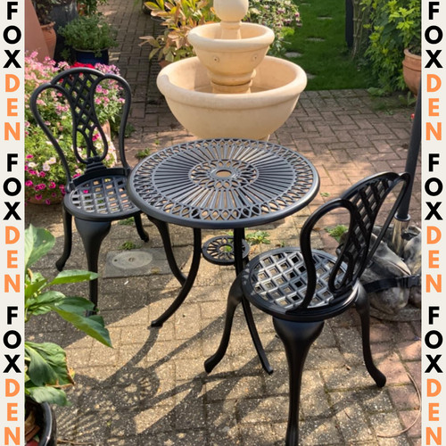 Vintage garden bistro set cast - bistro,