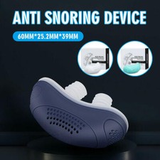 Electric Anti Snoring Electronic Device Sleep Apnea Stop Snore Aid Stopper USB F