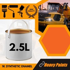 Renault Tractor Orange Paint High Endurance Enamel Paint 2.5 Litre Tin