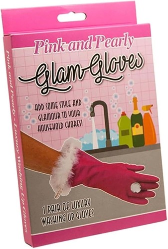 Pink pearly washing up - pink, &