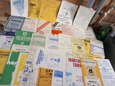 JOBLOT OF 1970S NON LEAGUE CLUB PROGRAMMES