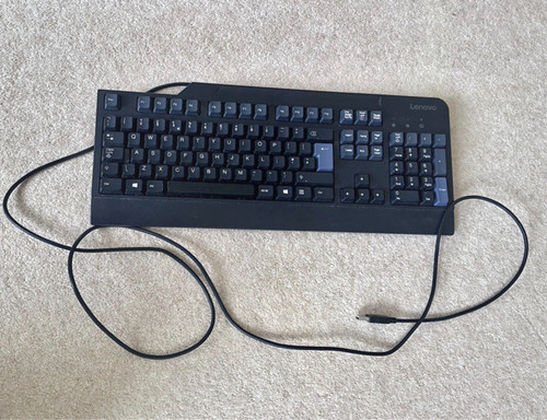 Lenovo keyboard black colour - keyboard,