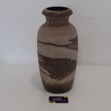 VINTAGE 60s 70s Large West German  Vase Scheurich Keramik Pottery 291 38