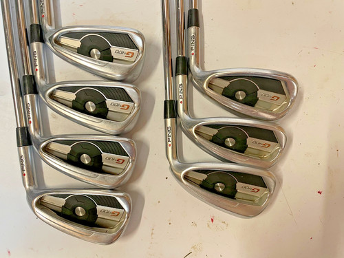 Ping g400 red - irons, 4-pw