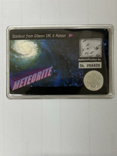Stardust from gibeon - gibeon, src
