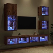 5PC TV Wall Units w/ LED