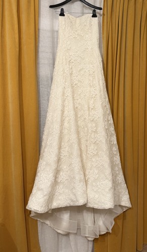 Vera wang ivory strapless - wang,