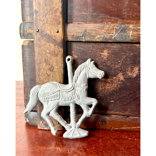 Carousel horse wind chime - wind,