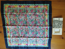 Liberty silk scarf square in