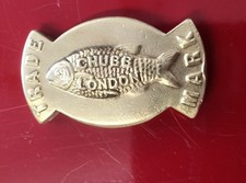 Vintage Brass Safe Plaque